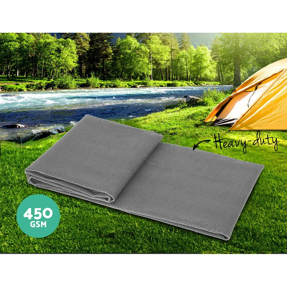 3M X 2.5M Annex Matting Floor Mats Mesh Caravan Camping Annexe 2pcs