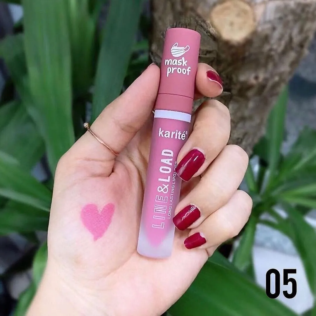 6pcs Highly Pigmented Matte Waterproof Lipgloss