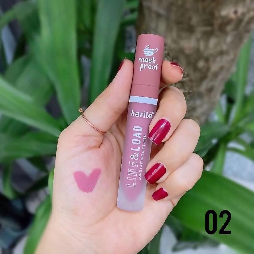 6pcs Highly Pigmented Matte Waterproof Lipgloss