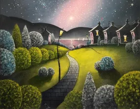 A Perfect End To A Perfect Evening ORIGINAL by Tony Gittins SOLD