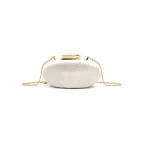 Acrylic Oval Evening Bag