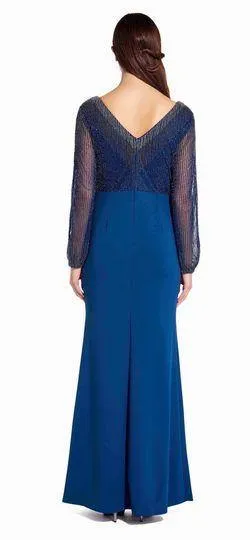 Adrianna Papell AP1E205069 Long Sleeve Mother of the Bride Formal Dress