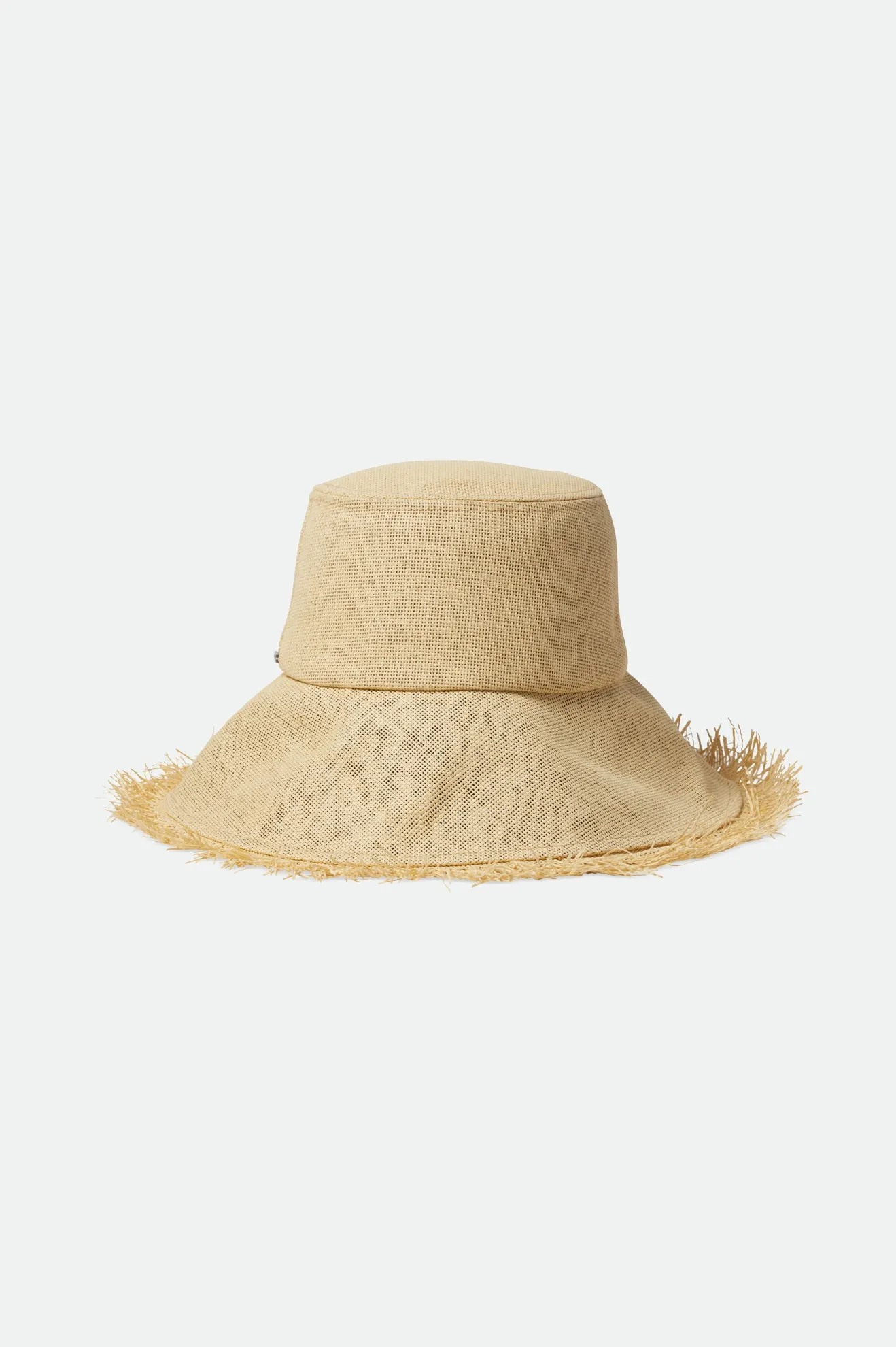 Alice Straw Bucket Hat - Tan