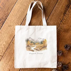 Autumn Mountain Scene Custom - Canvas Tote Bag