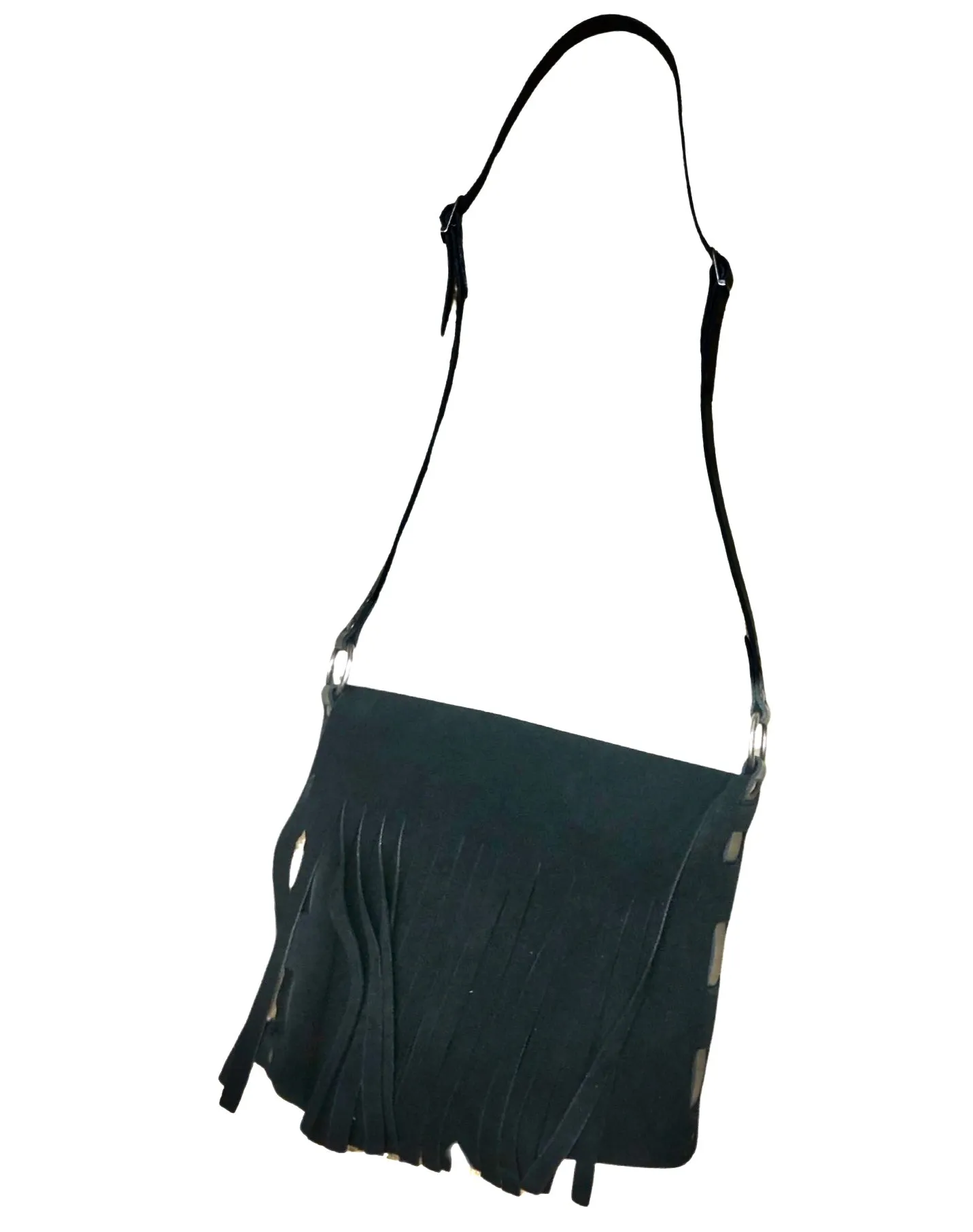 B10 FRINGE SHOULDER BAG