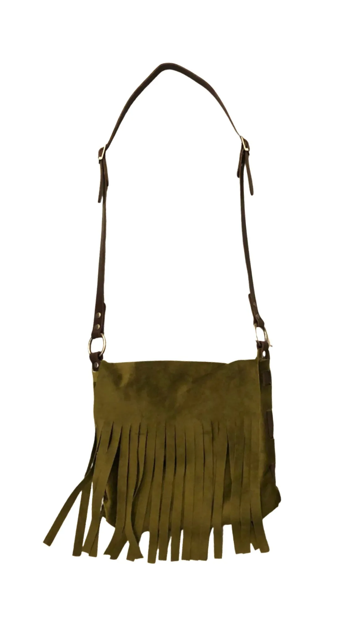 B10 FRINGE SHOULDER BAG