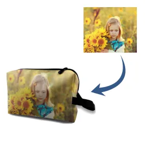 Back To School GiftsPersonalized Photo Cosmetic storage bag