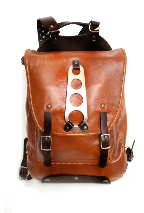 Backpack Leone vintage brown buffalo