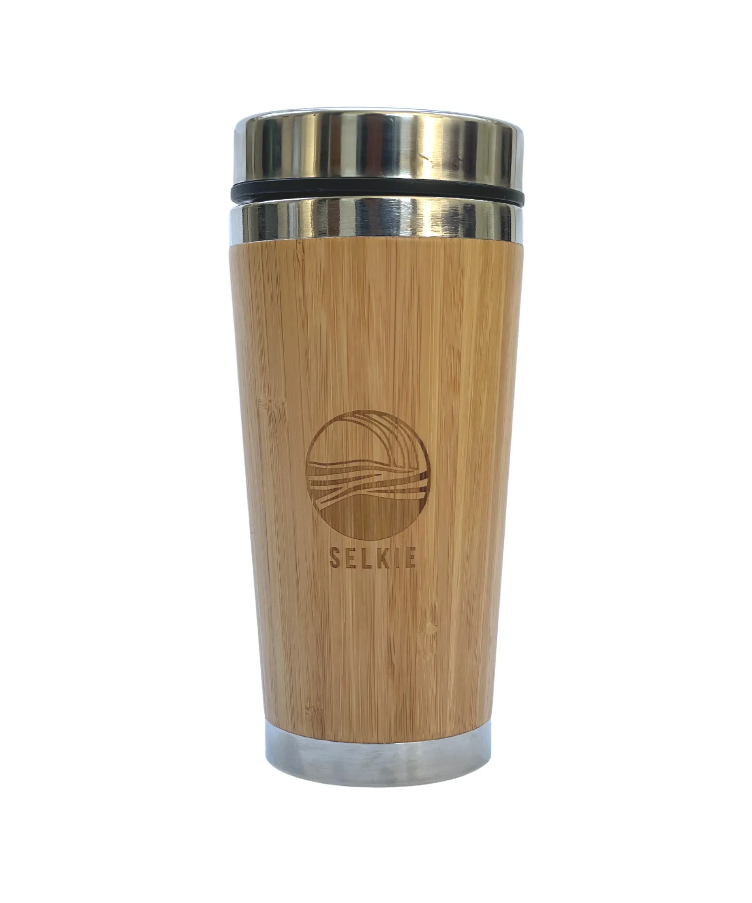 BAMBOO WAVE TRAVEL MUG