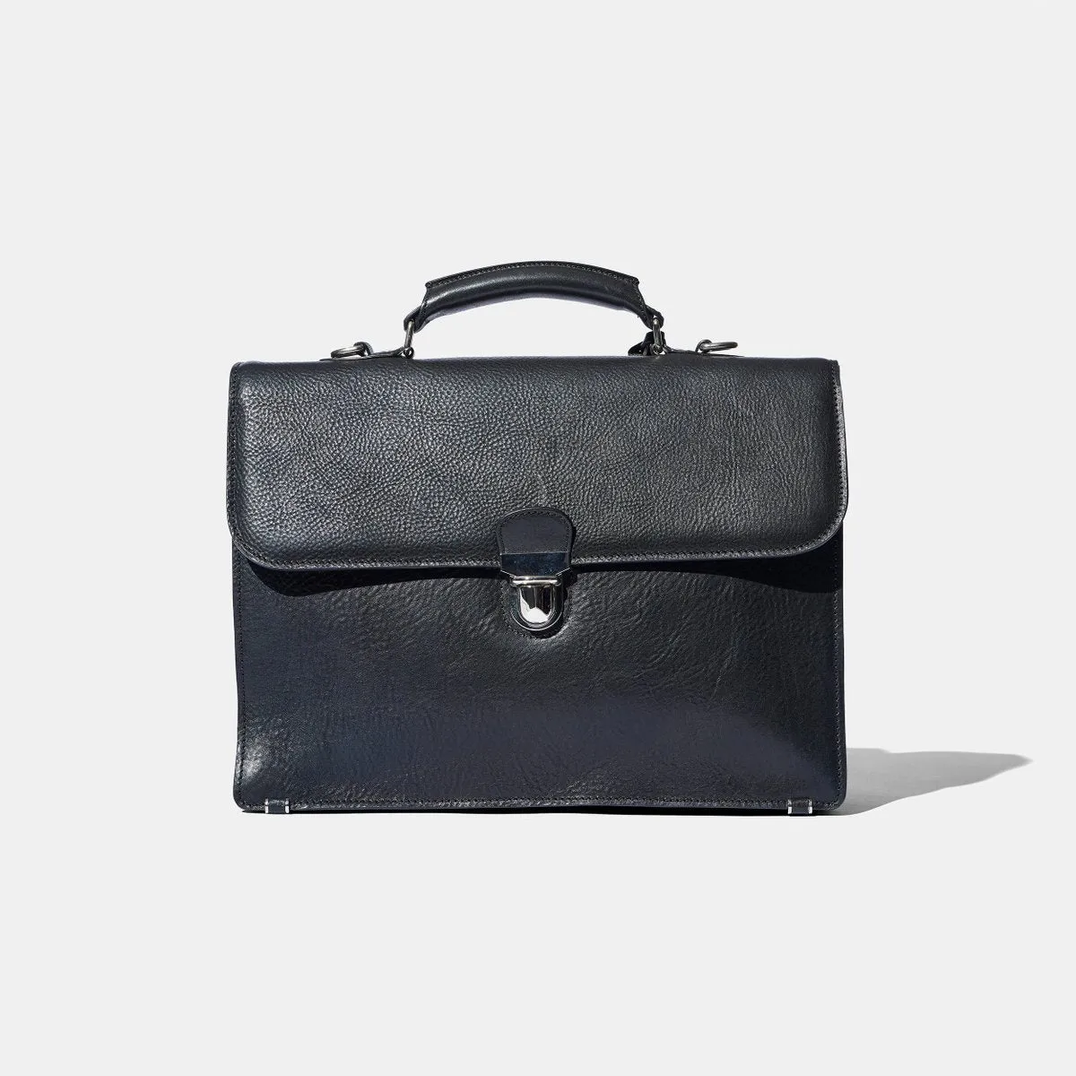 Baron - Briefcase BLACK GRAIN LEATHER