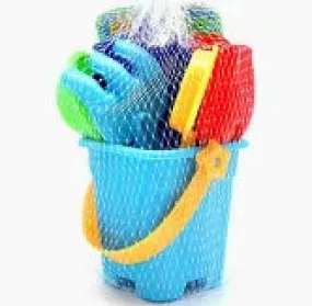 Beach Toys And Bucket Set Assorted Colours