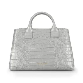 Bella Croco 15" - Light Grey