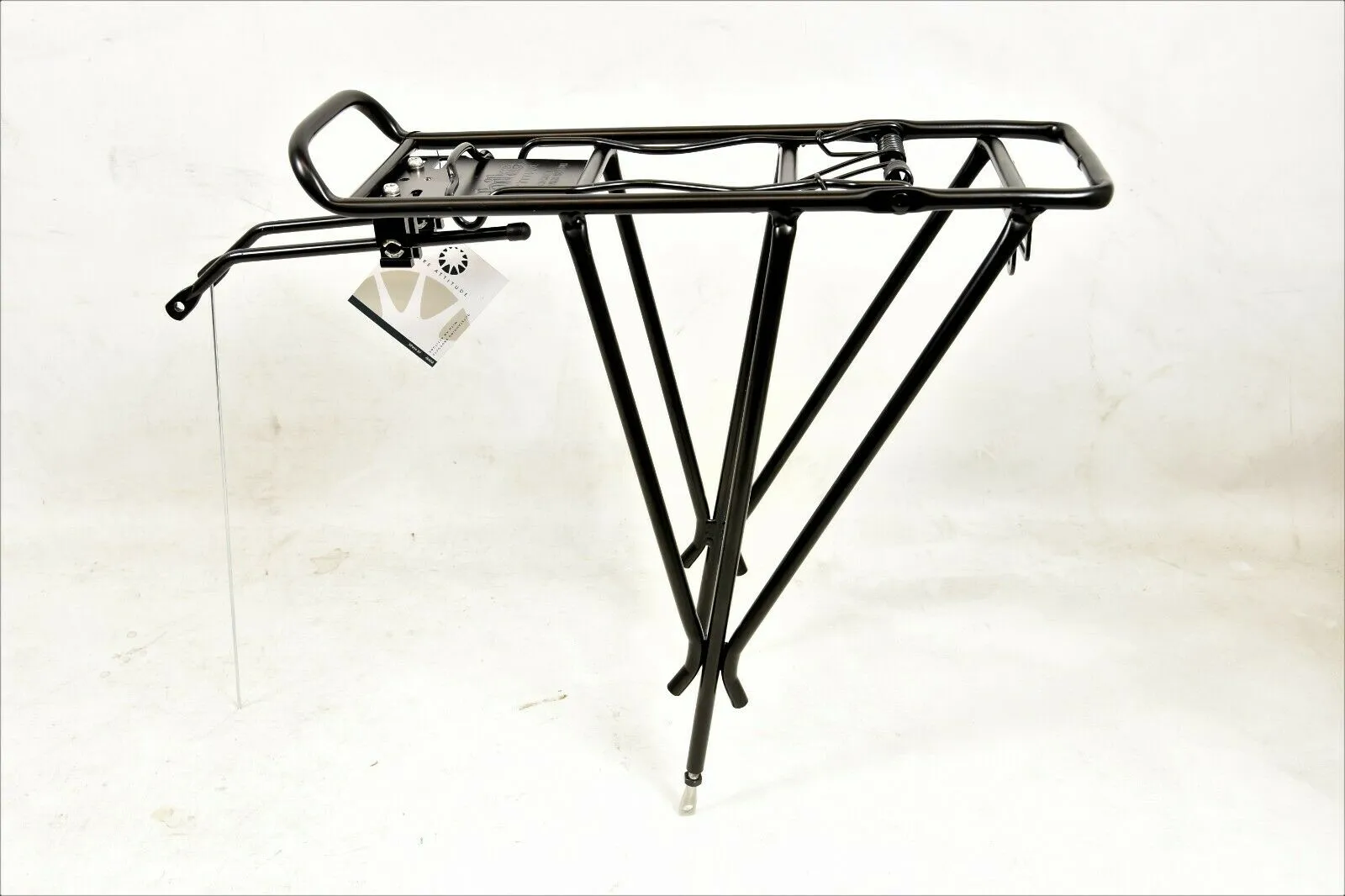 Bike Attitude Rear Pannier Rack spring Adjustable Carrier 700c 28" Wheel Cycle