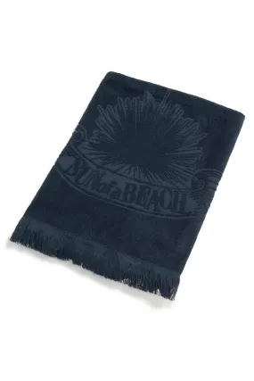 Black | Monochrome Beach Towel