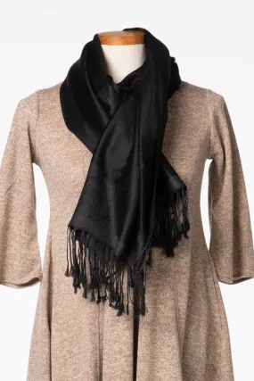 Black Pashmina Scarf