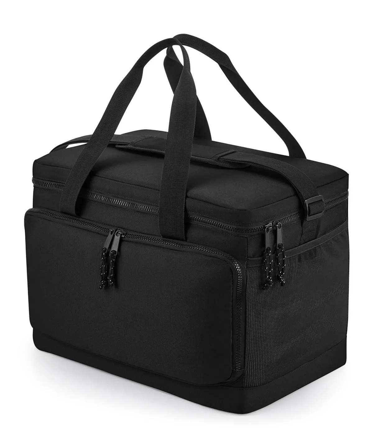 Black - Recycled large cooler shoulder bag