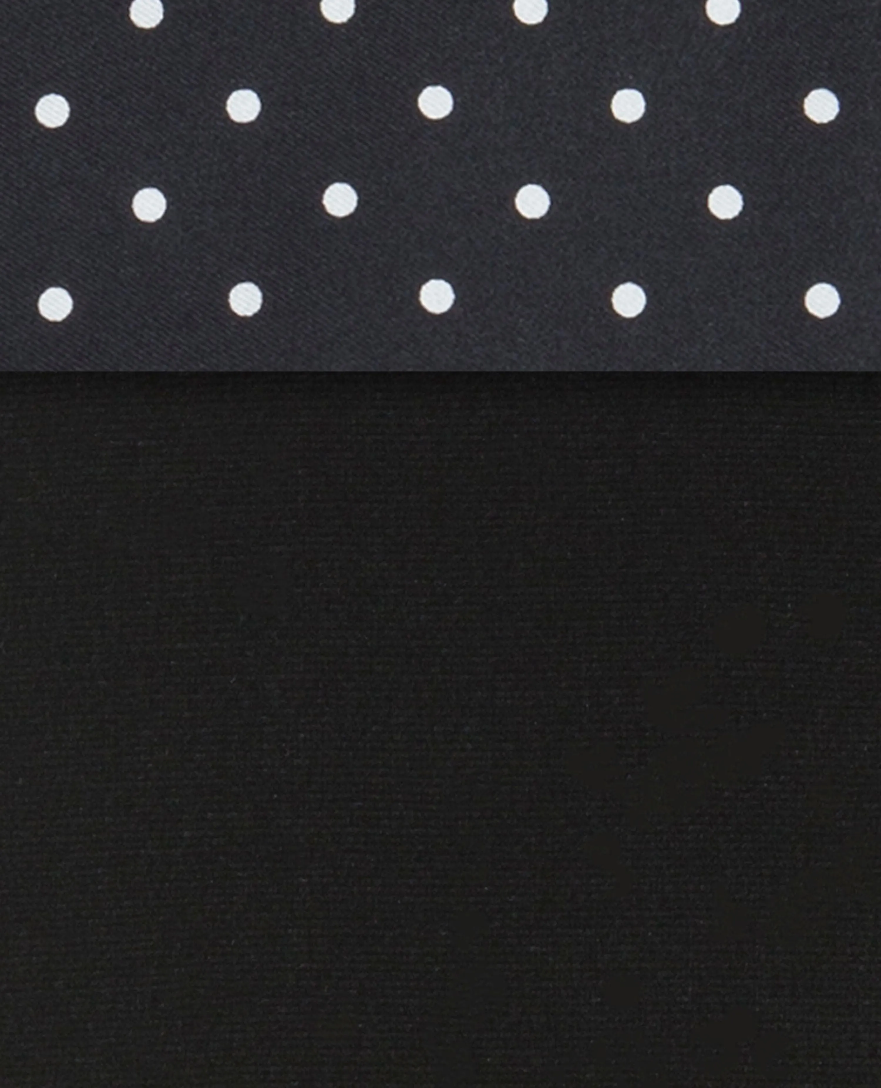 Black Velvet Spot Evening Scarf