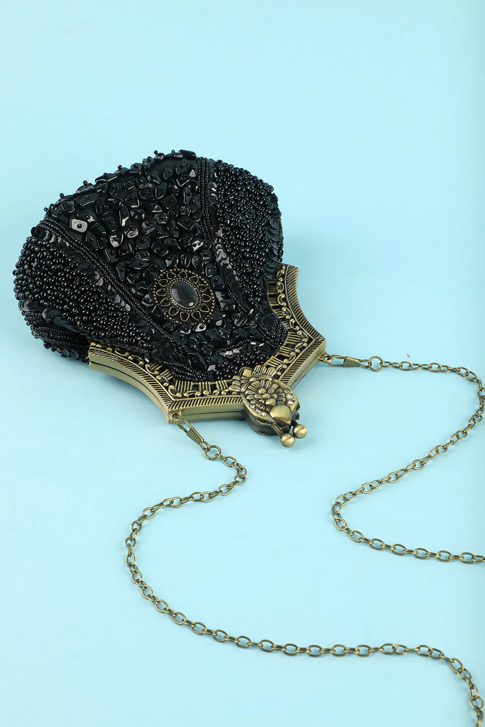 Black Vintage Evening Bag