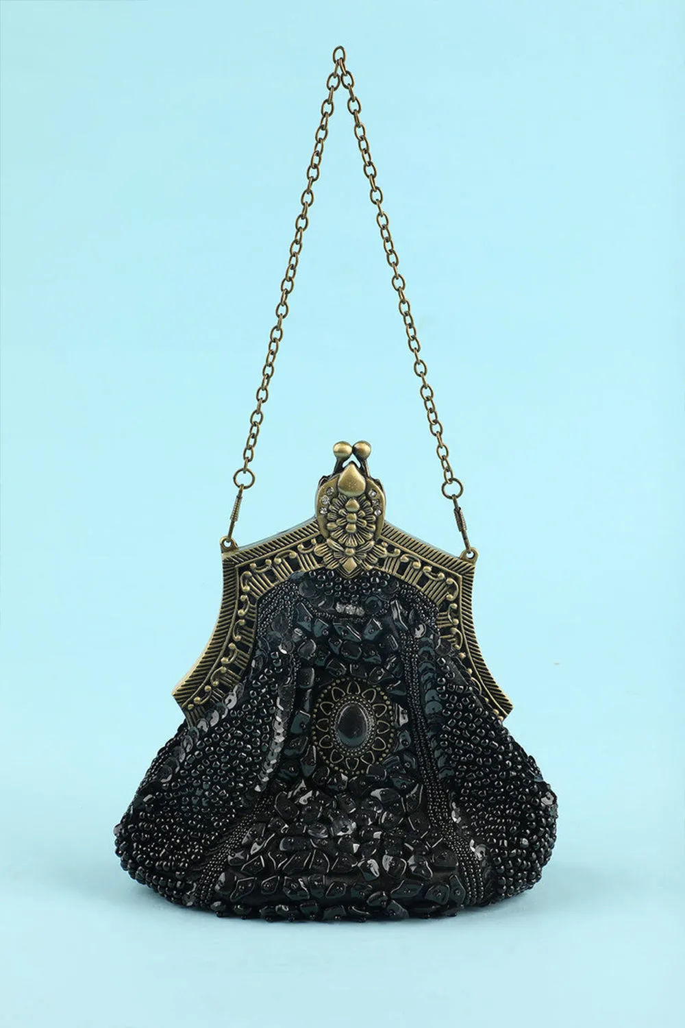 Black Vintage Evening Bag