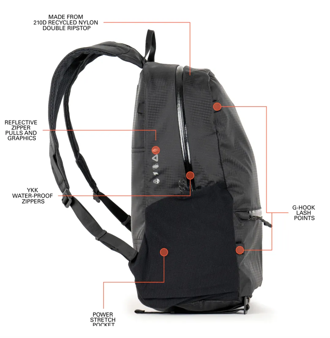 Boundary Supply Rennen Ripstop Daypack in White Color