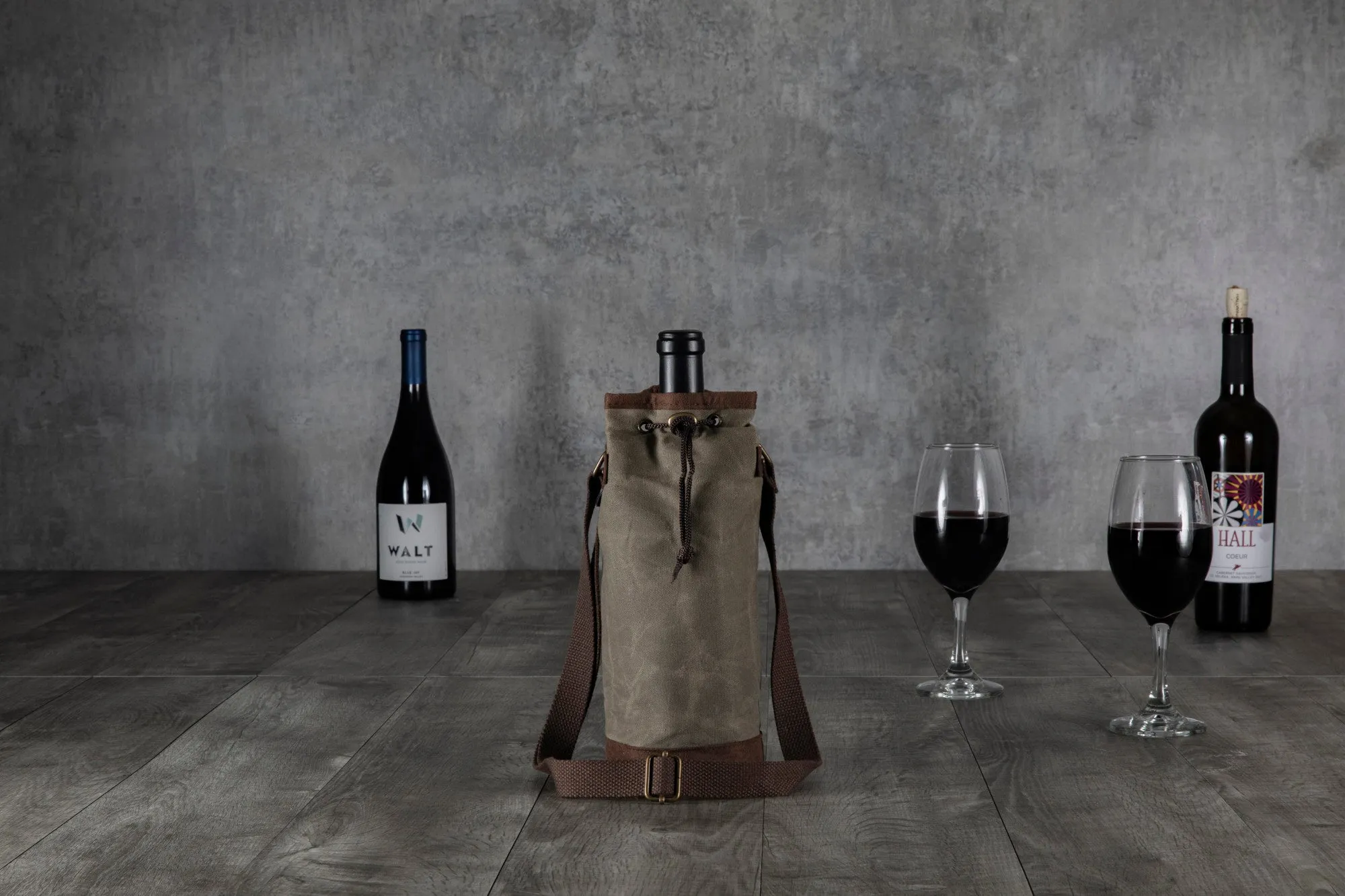 Buffalo Bills - Waxed Canvas Wine Tote