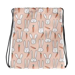 Bunny Drawstring Bag-Backpack