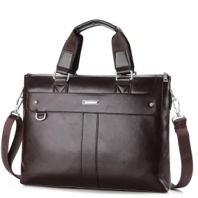 Business Casual Leather Briefcase