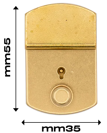 C5387 - key lock for briefcase