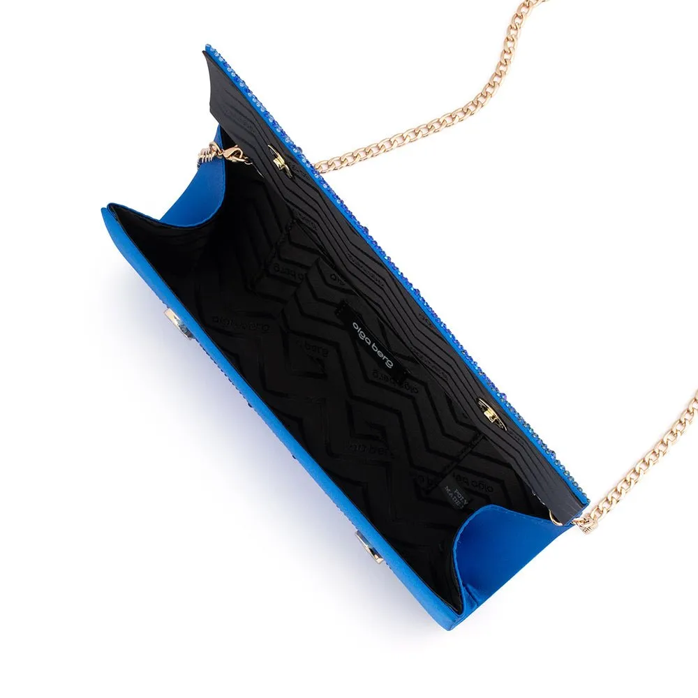 CAMILLE Ombre Hotfix Clutch