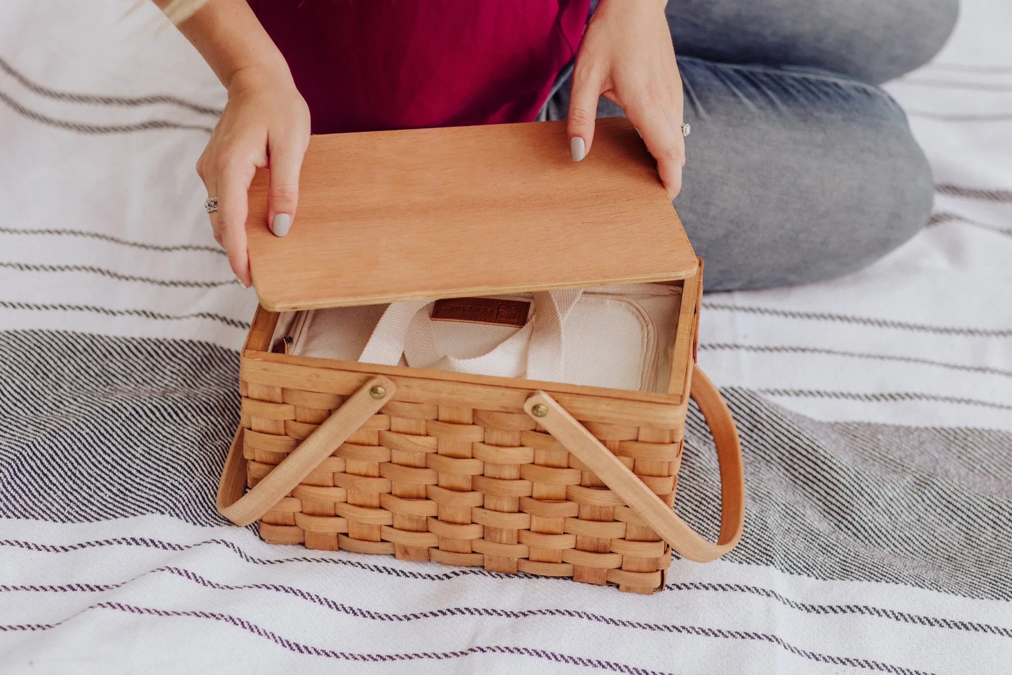 Carolina Panthers - Poppy Personal Picnic Basket