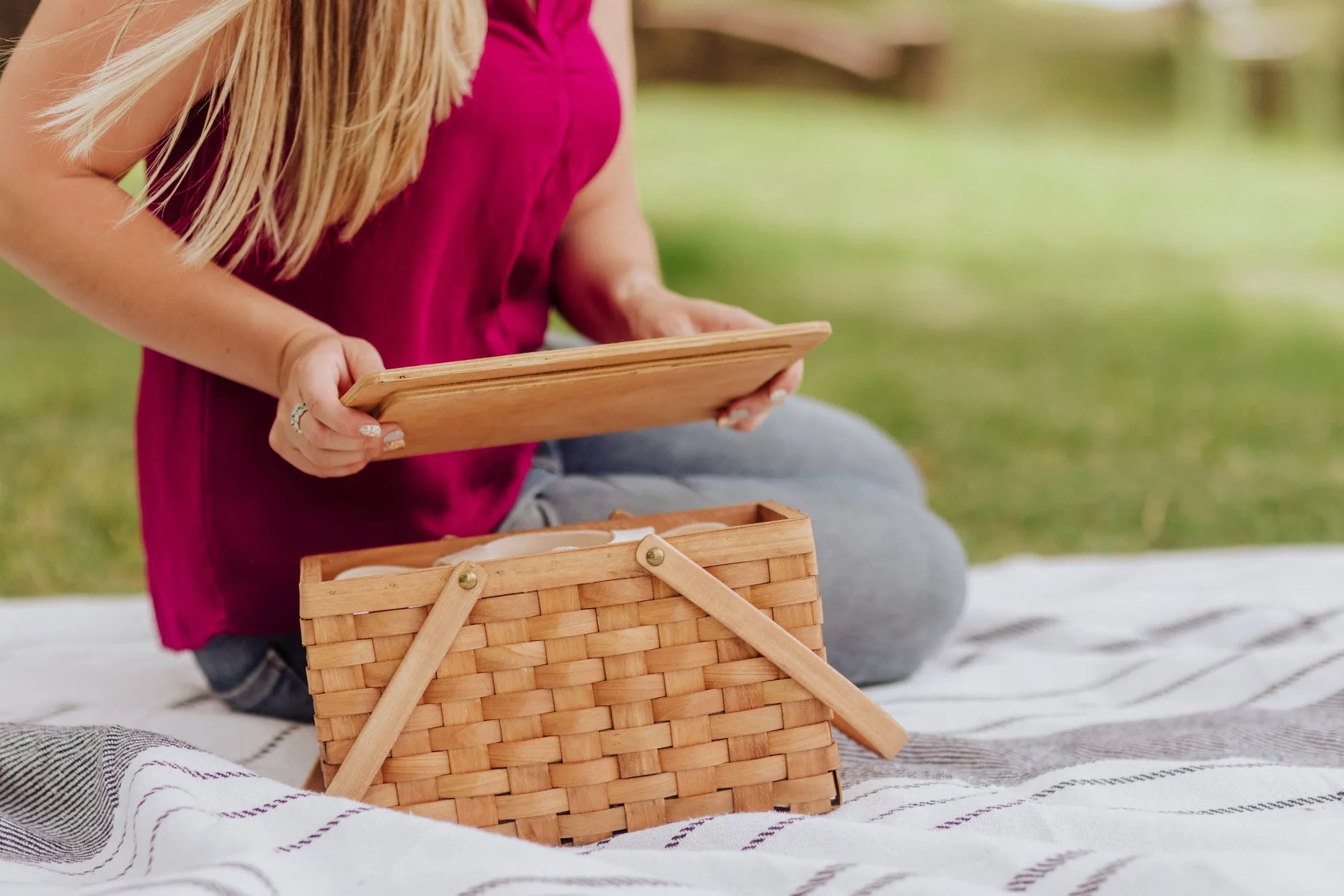 Carolina Panthers - Poppy Personal Picnic Basket