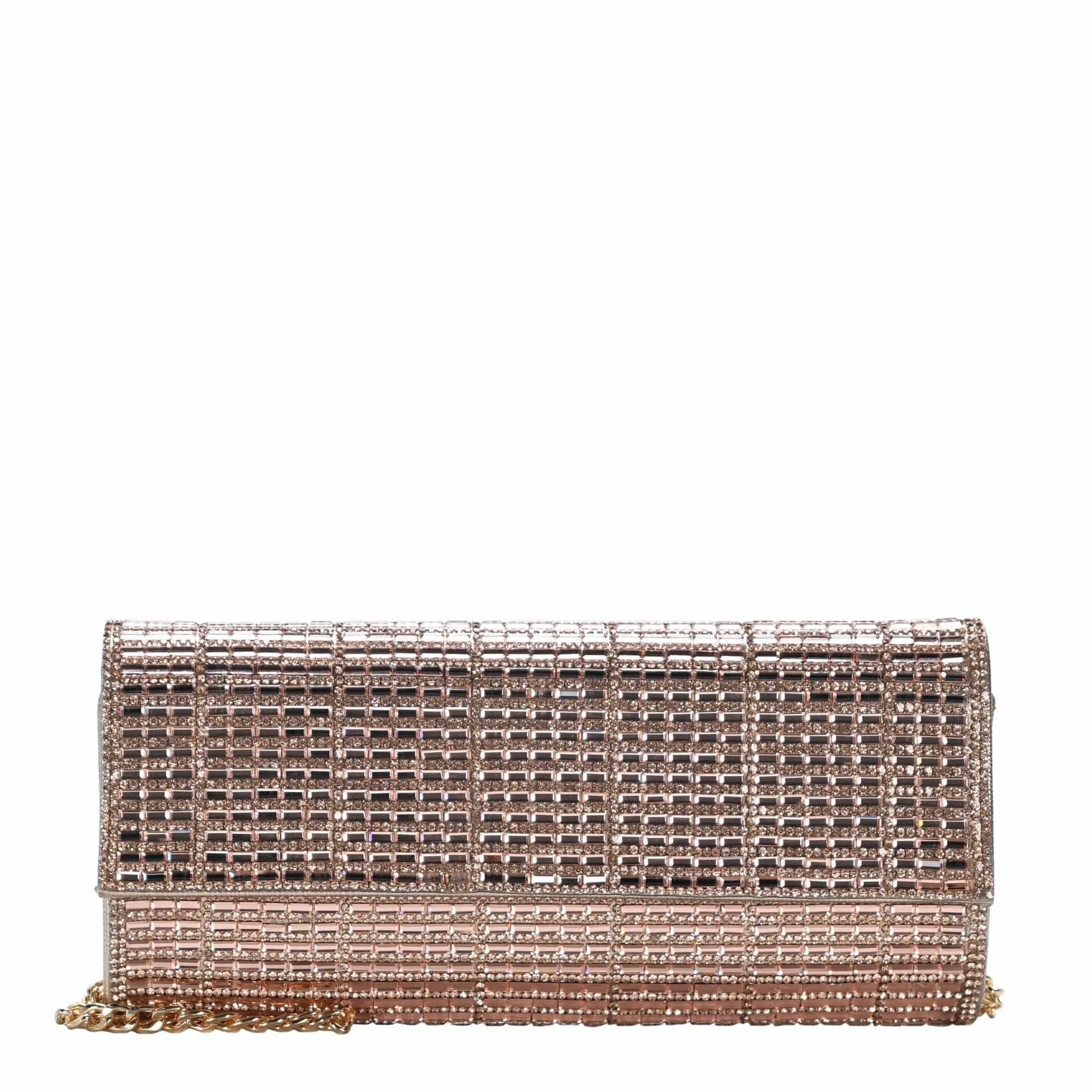 CLR88216 Mandy Mirror Mosaic Party Clutch