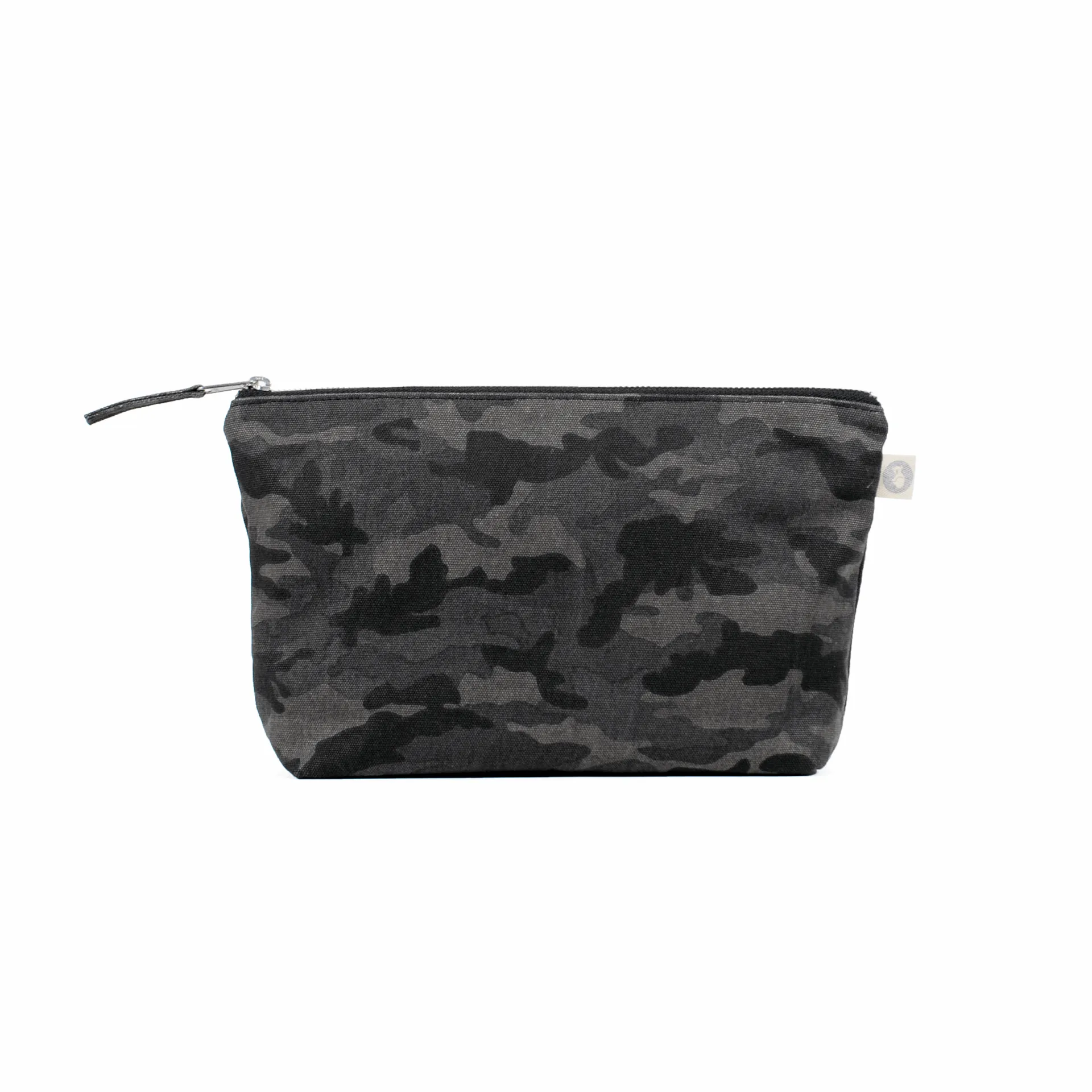 Clutch Bag: Black Camouflage