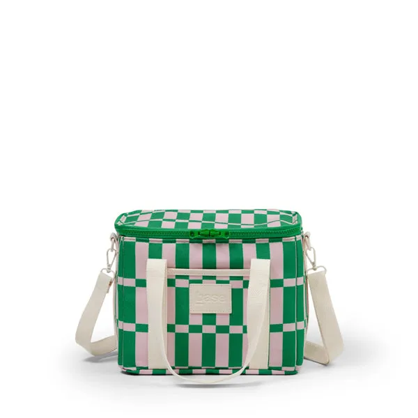 Coast Lunch Bag - Apple/Soft Pink Check