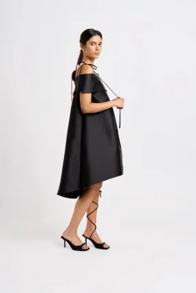 Cora Trapeze Dress Black