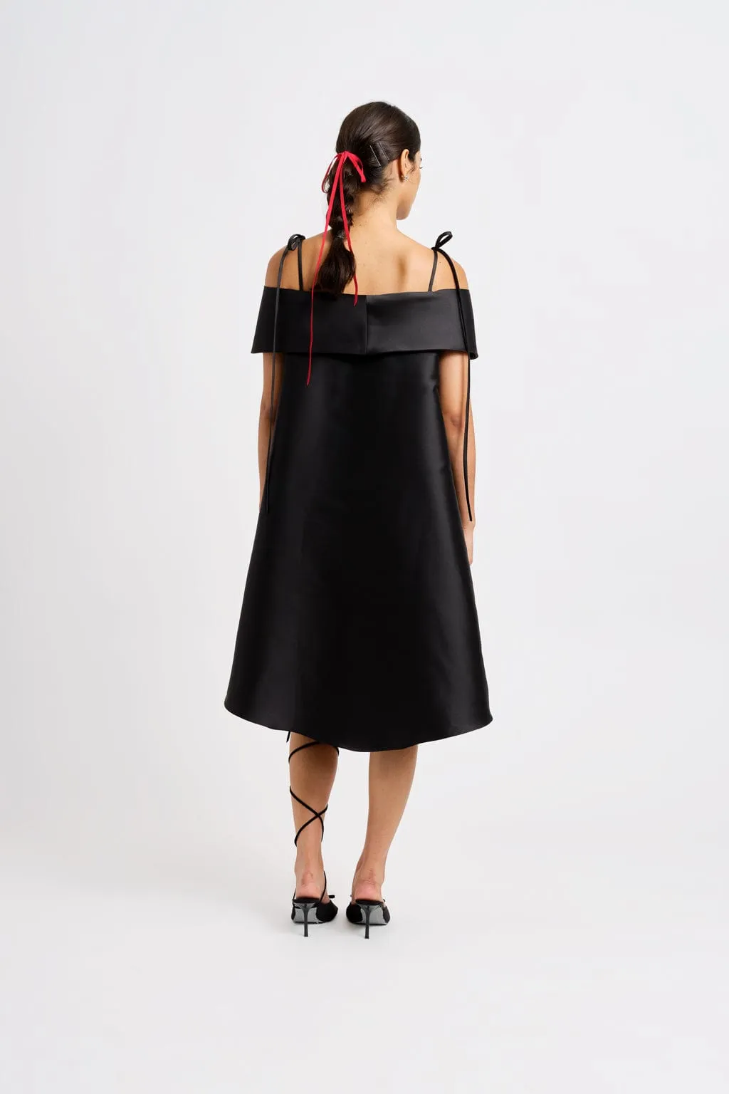 Cora Trapeze Dress Black