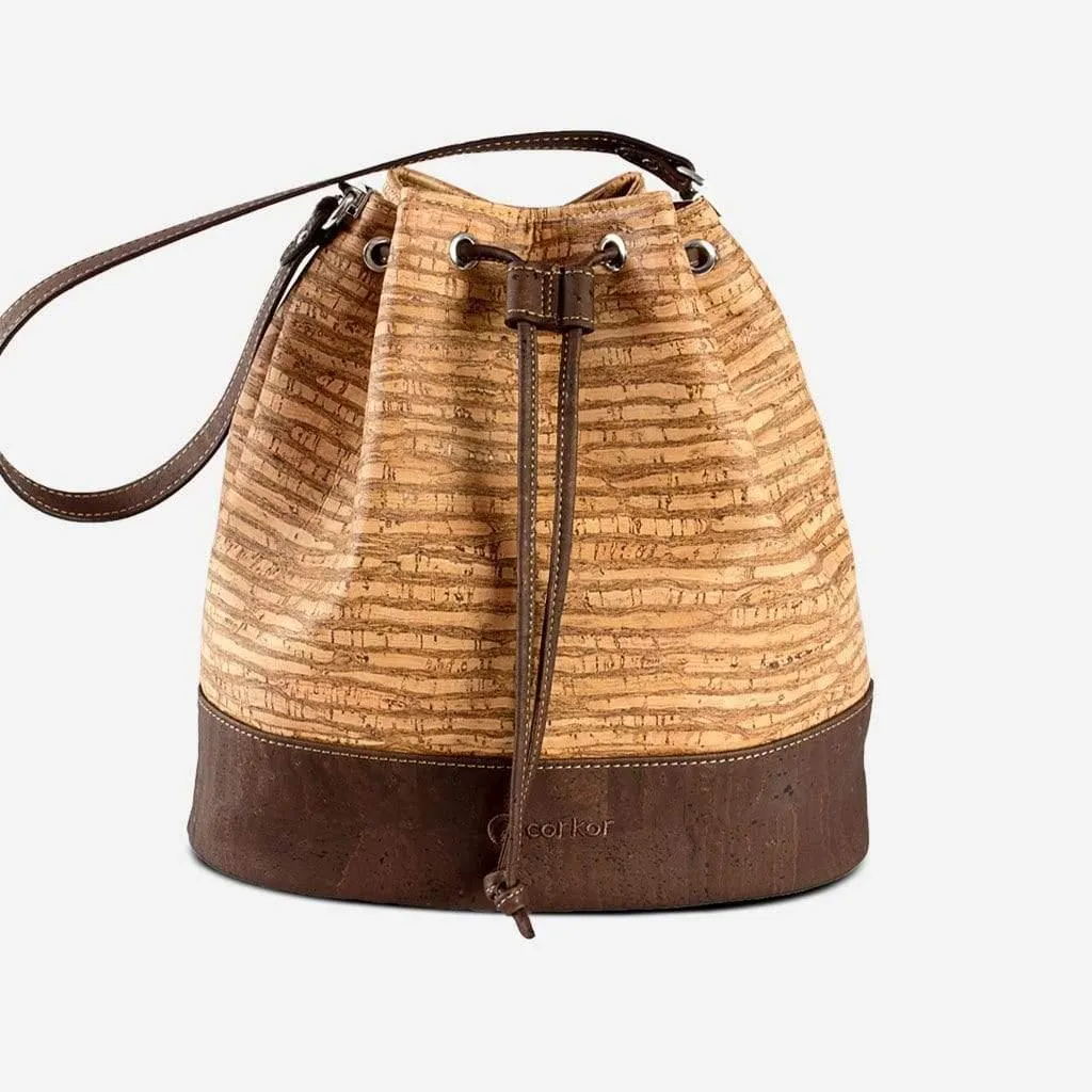 Cork Bucket Bag