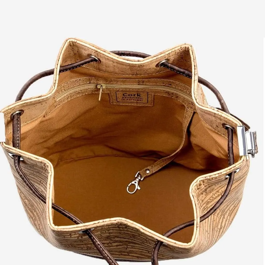 Cork Bucket Bag