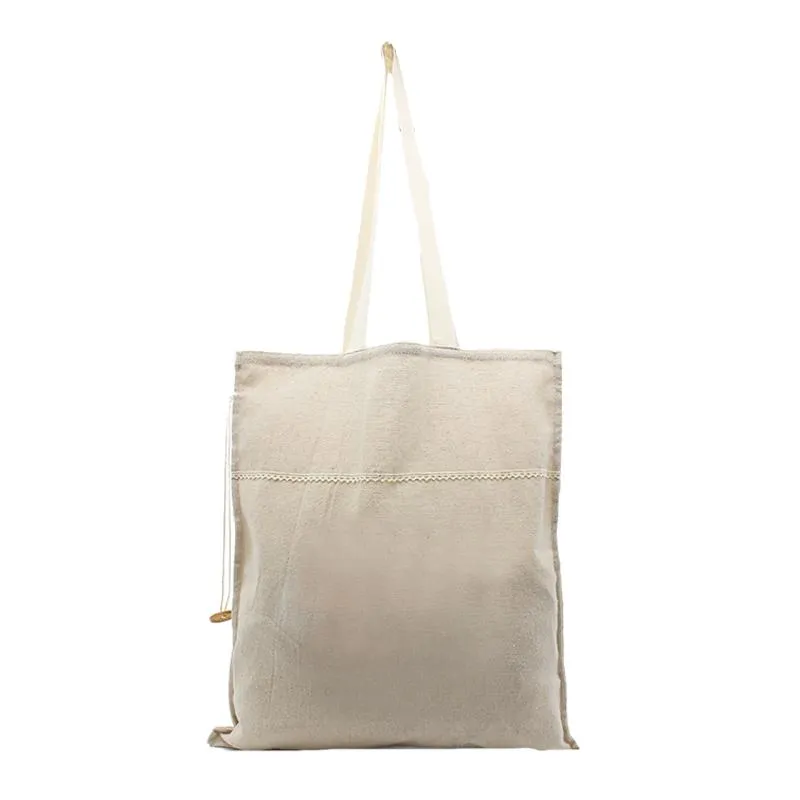 Cotton Tote Bag With Carrying Handles