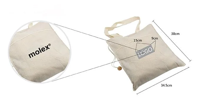 Cotton Tote Bag With Carrying Handles