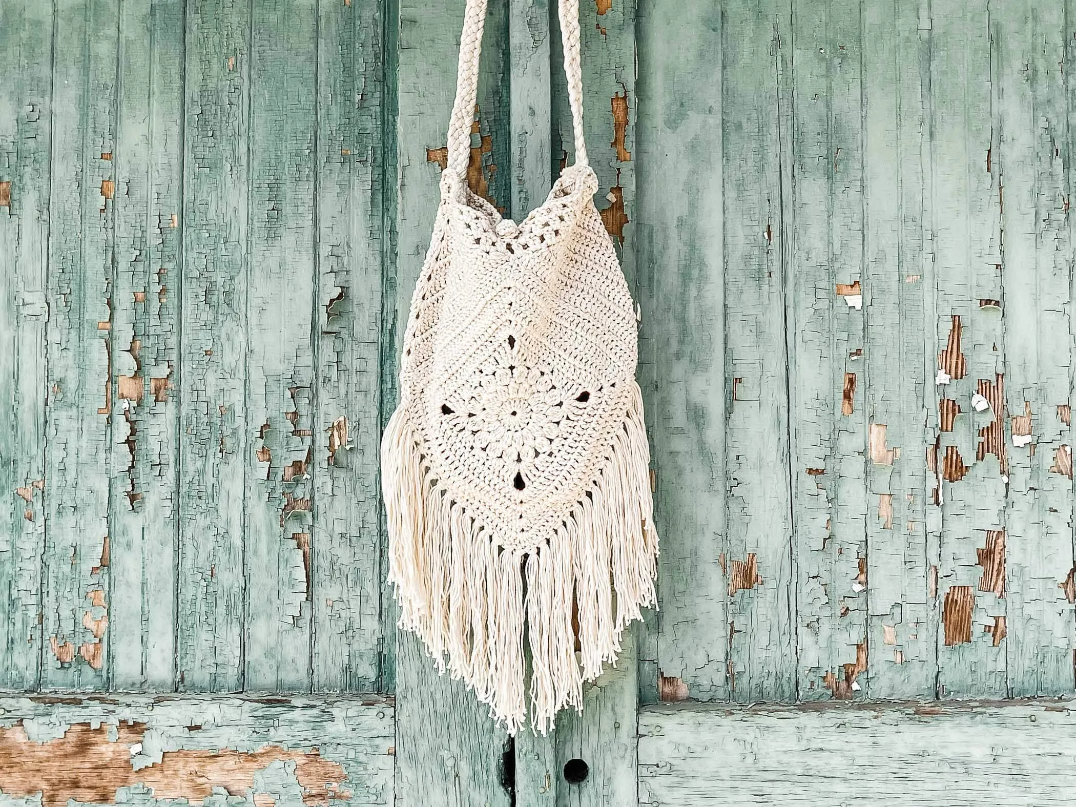 Crochet Kit - Urban Nomad Boho Bag