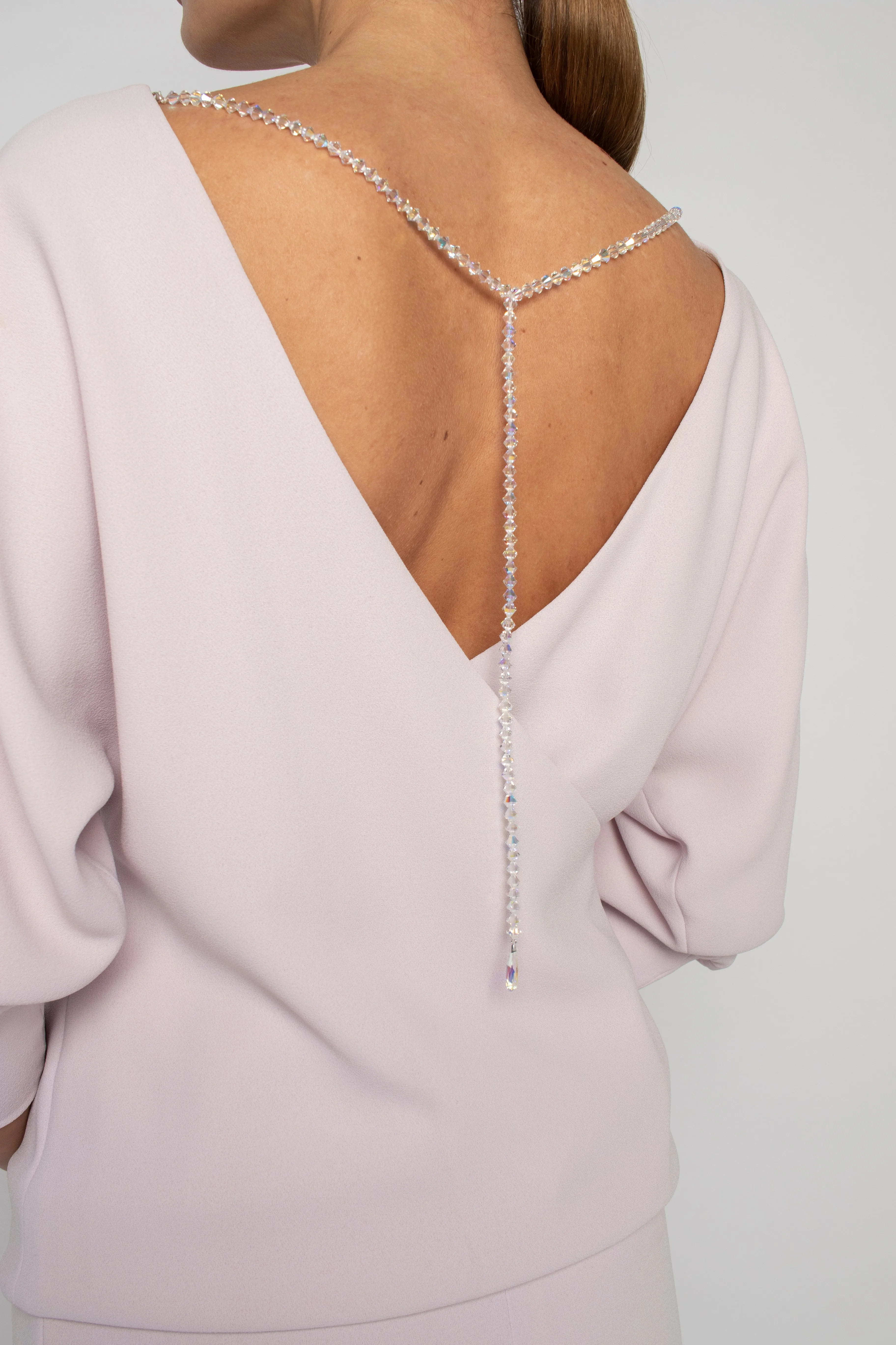 CRYSTAL BACK CHAIN