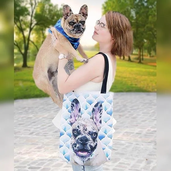 Custom Pet Art Tote Bag