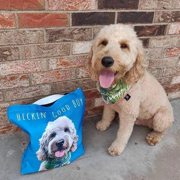 Custom Pet Art Tote Bag