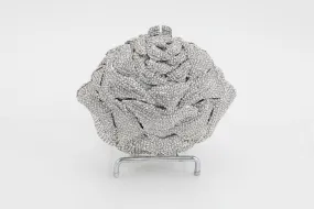 Diamond Rose Evening Bag