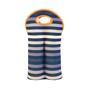 Double Bottle Bag - Neoprene - Gradient Stripe