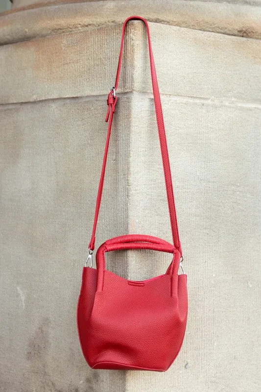 Drew Mini Bucket Crossbody Tote