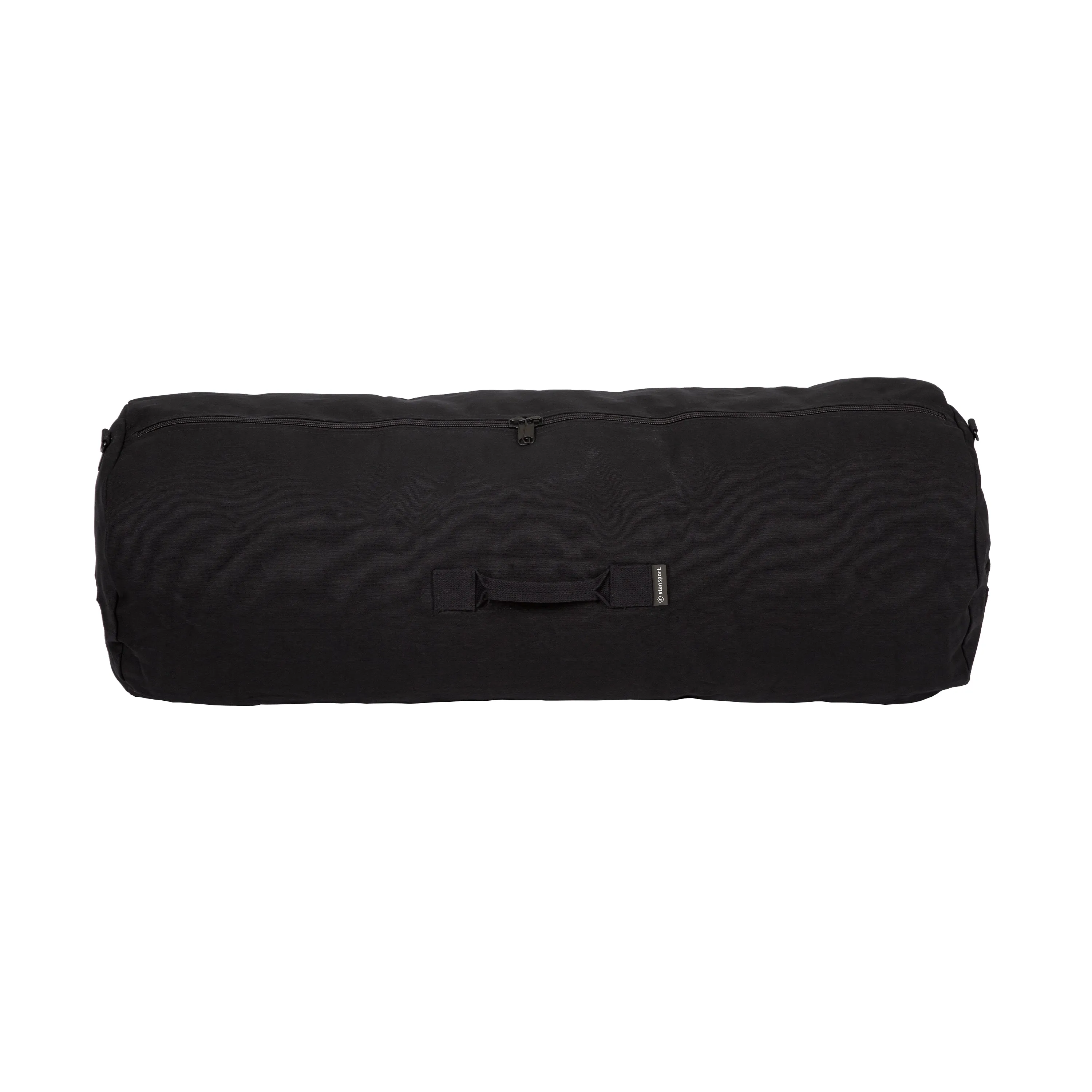 Duffel Bag With Zipper - Black - 42 In X 15 In X 15 In