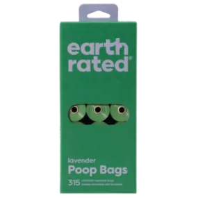 Earth Rated PoopBags Refill Pack 21 Rolls, 315ct Scented