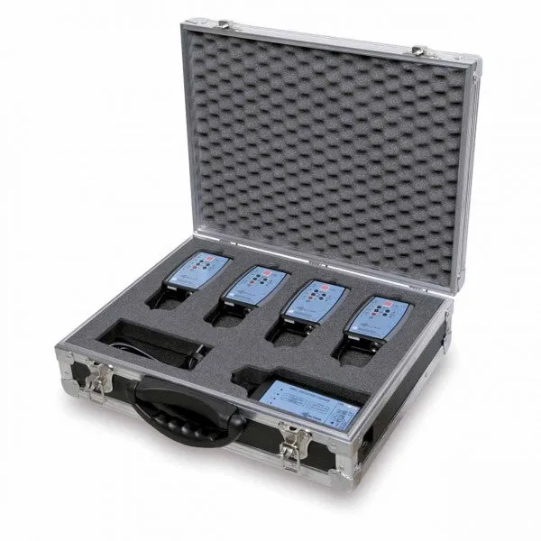 Empty briefcase for 1 charger (WBPC-200) and up to 4 Compact Series� Beltpacks (WBFC-200)